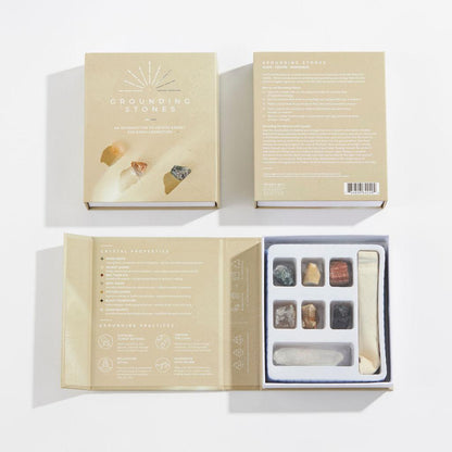 Geocentral Grounding Stones Crystal Collection