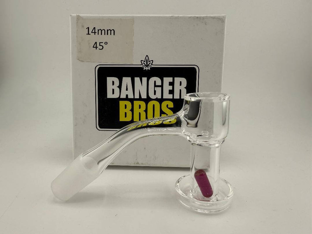 Banger Bros Terp Slurper 14mm 45  American glass spokane wa heady glass