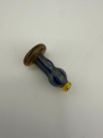 Paulson Pieces Puffco Proxy Joystick handcrafted in Spokane, WA, featuring colorful design for an enhanced dabbing experience.