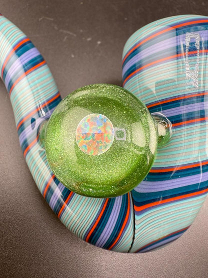 Filla John  Blue Wig Wag Sherlock UV Opal Pendant