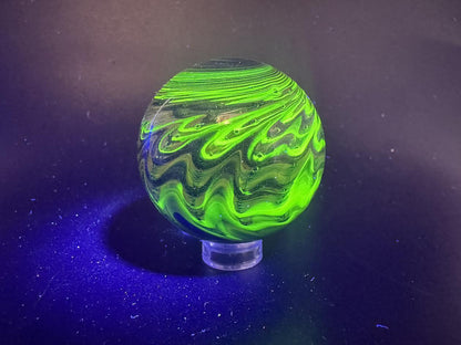 Filla John Glass Big Marble - Sparkled Swirls UV
