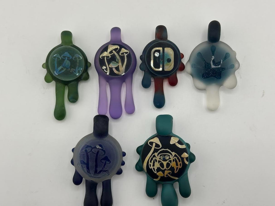 Danny W Glass Pendant - Sandblasted