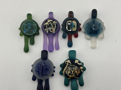 Danny W Glass Pendant - Sandblasted