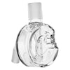 Cookies C Bite Ash Catcher made of premium borosilicate glass with a sleek design for enhanced filtration.