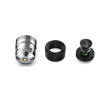 Voozr Proxy 3DXL Ceramic Chamber for Puffco Proxy ( Coming Soon ) - components including cap and extract attachment.