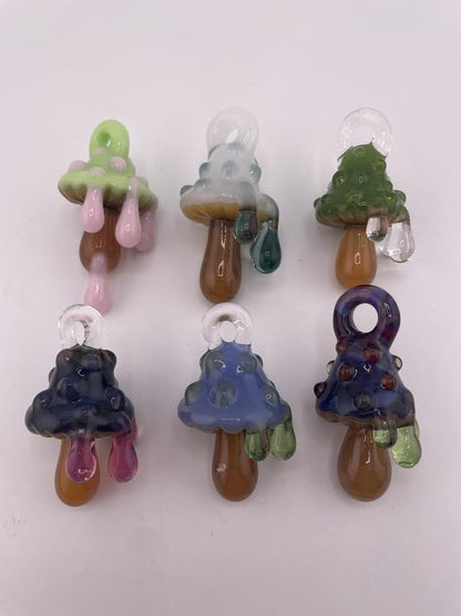 Tim Doane Glass Pendant -  Mushroom Drip