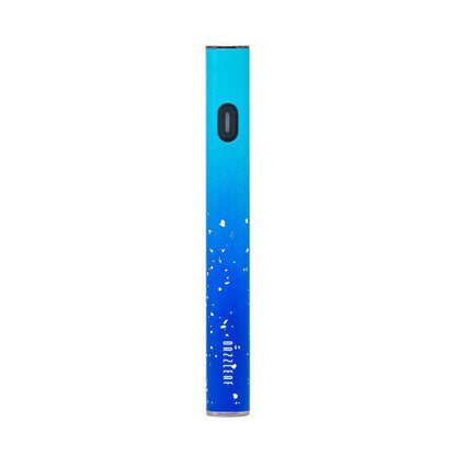 DazzLeaf VV 510 Preheat Micro USB vape pen battery in blue gradient with button, perfect for 510 thread cartridges.