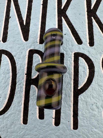Filla John Glass Joint Holder - Multi Colored / Wig Wag / UV