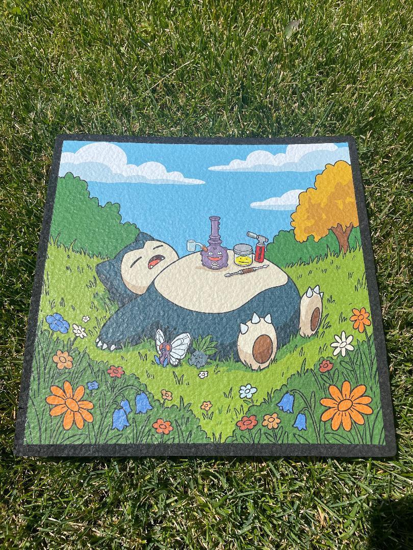 MoodMats x Tree Masons – Sleeping Bear Square Protective Mat