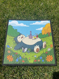 MoodMats x Tree Masons – Sleeping Bear Square Protective Mat