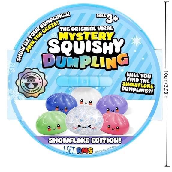 Mystery Squishy Dumpling -Snowflake Edition