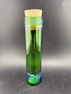 Filla John Glass Tall Nug Cork Jar - Green