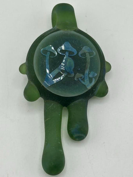 Danny W Glass Pendant - Sandblasted