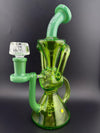 AFM Glass 9" Double Recycler TX067 14mm 90°