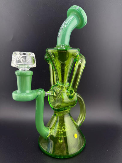 AFM Glass 9" Double Recycler TX067 14mm 90°