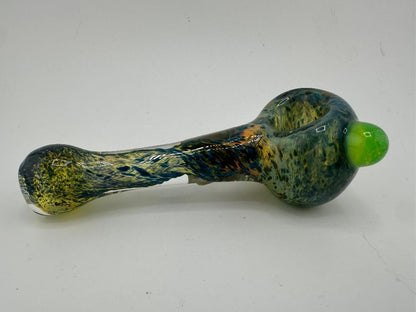 Mop Head Glass Dry Pipe - Full Color Frit