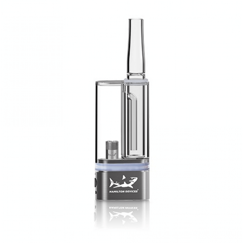 Hamilton Devices KR1, a 2-in-1 vape cartridge and concentrate bubbler for on-the-go sessions.