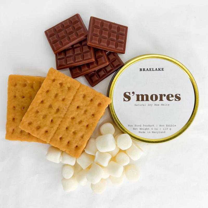 Braelake Specialty Wax Melts - S'mores