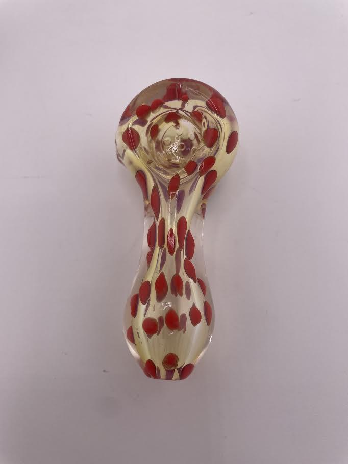 Import Glass Hand Pipe - Small With Built In Glass Screen