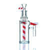 Toxic Glass Swirl 14mm/90 Ashcatcher with a colorful swirl design for smooth, filtered smoking experience.