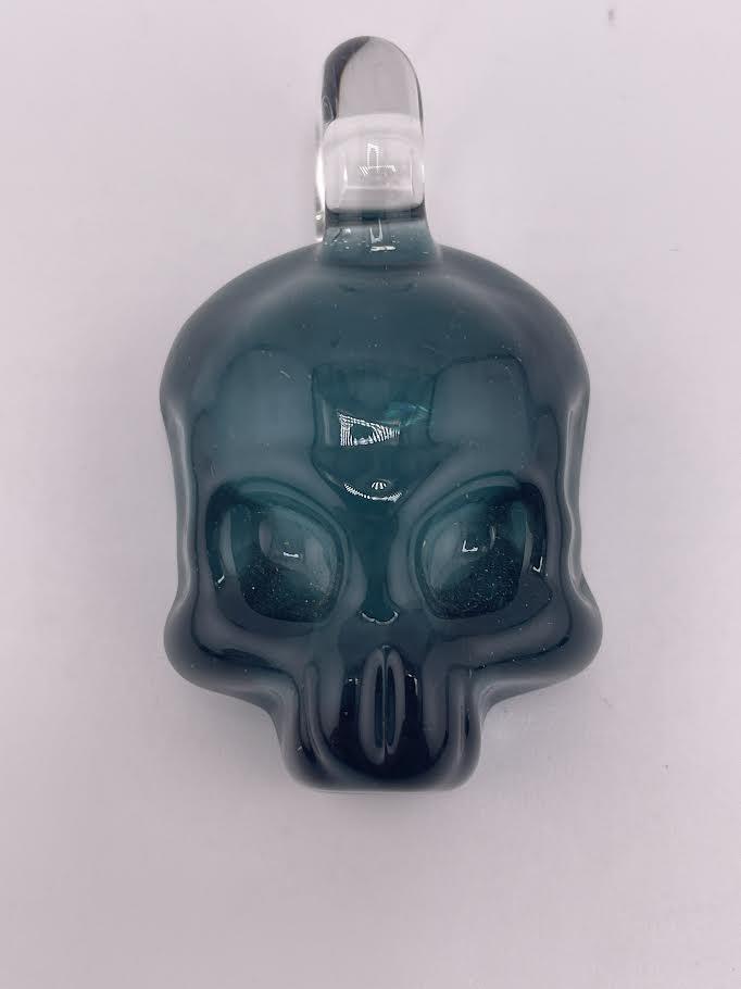 Tim Doane Glass -  Skull Pendant