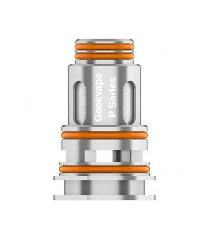 GeekVape P Series Coil with orange o-rings for enhanced flavor and vapor production.