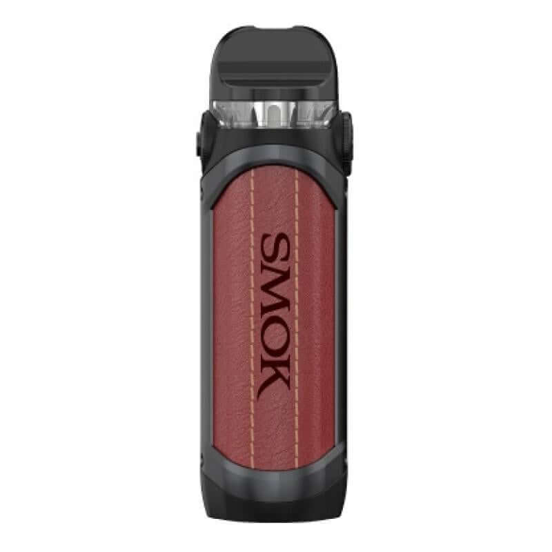 Smok IPX 80 Kit in red and black, featuring IPX67 protection and 3000mAh battery for robust vaping.