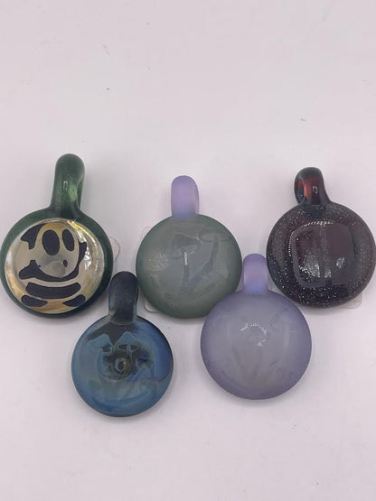 Danny W Glass Pendant - Sandblasted