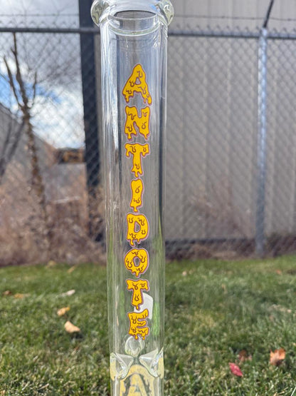 Antidote Glass 18" Straight Tube 14mm 45° Drip