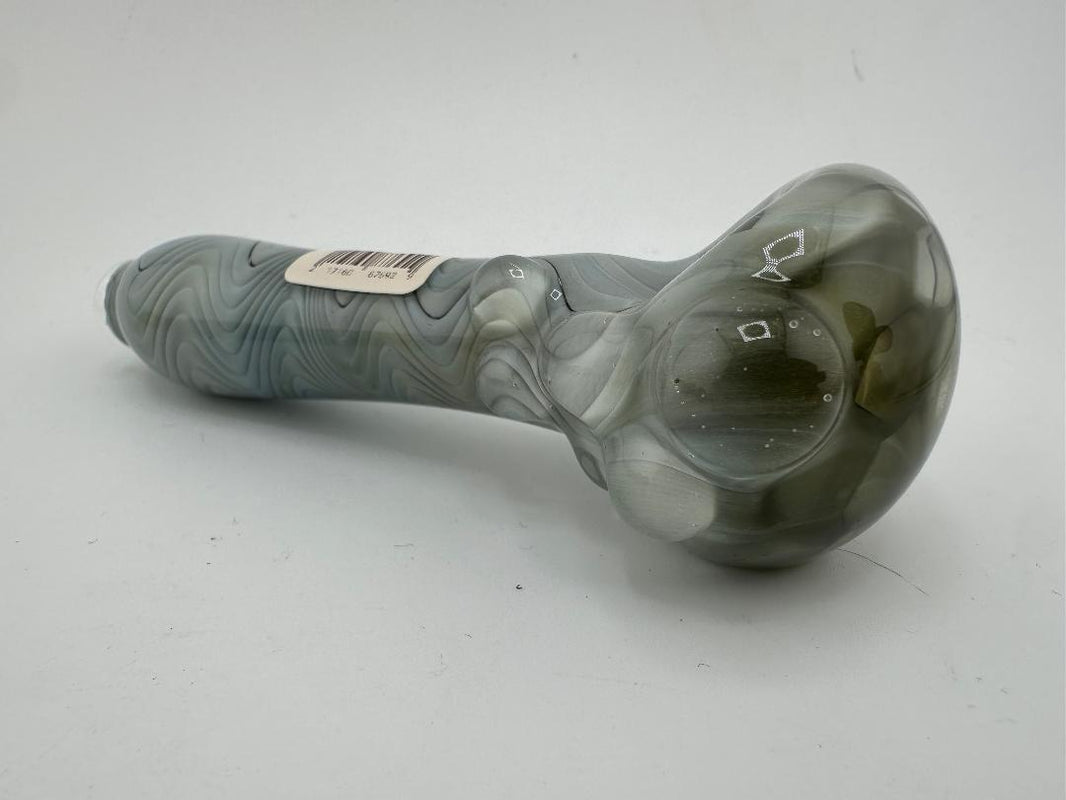 Phranq Glass Dry Pipe - Fully Worked Honeycomb