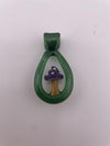 Tim Doane Glass Pendant - Loop Mushroom