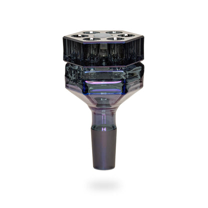 Red Eye Tech 14mm Bowl - Revolution V2 ( Coming Soon ) featuring hex-cut design and six chambers for improved airflow.