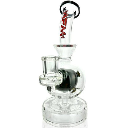 AFM Glass 8"  Swiss Ball Glass Dab Rig TX694 14mm 90°