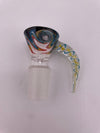 Import Glass 18mm Bowl / Slide - Wig Wag Funnel w/ Handle