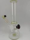 Lylo Glass Color Accent Medium Beaker 14mm with stylish color accents and clear scientific design, handcrafted in Spokane, WA.