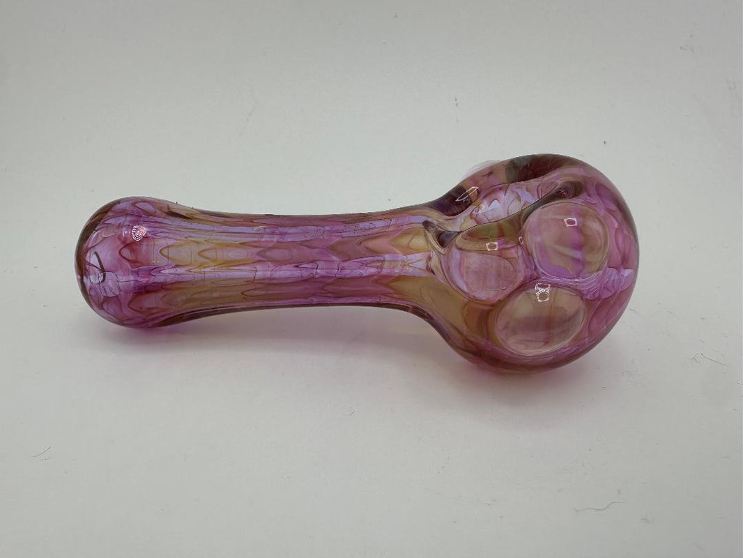 Crondo Glass Dry Pipe - Full Fumed w/ Dot Accent