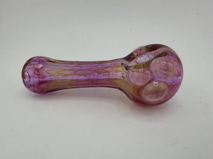 Crondo Glass Dry Pipe - Full Fumed w/ Dot Accent