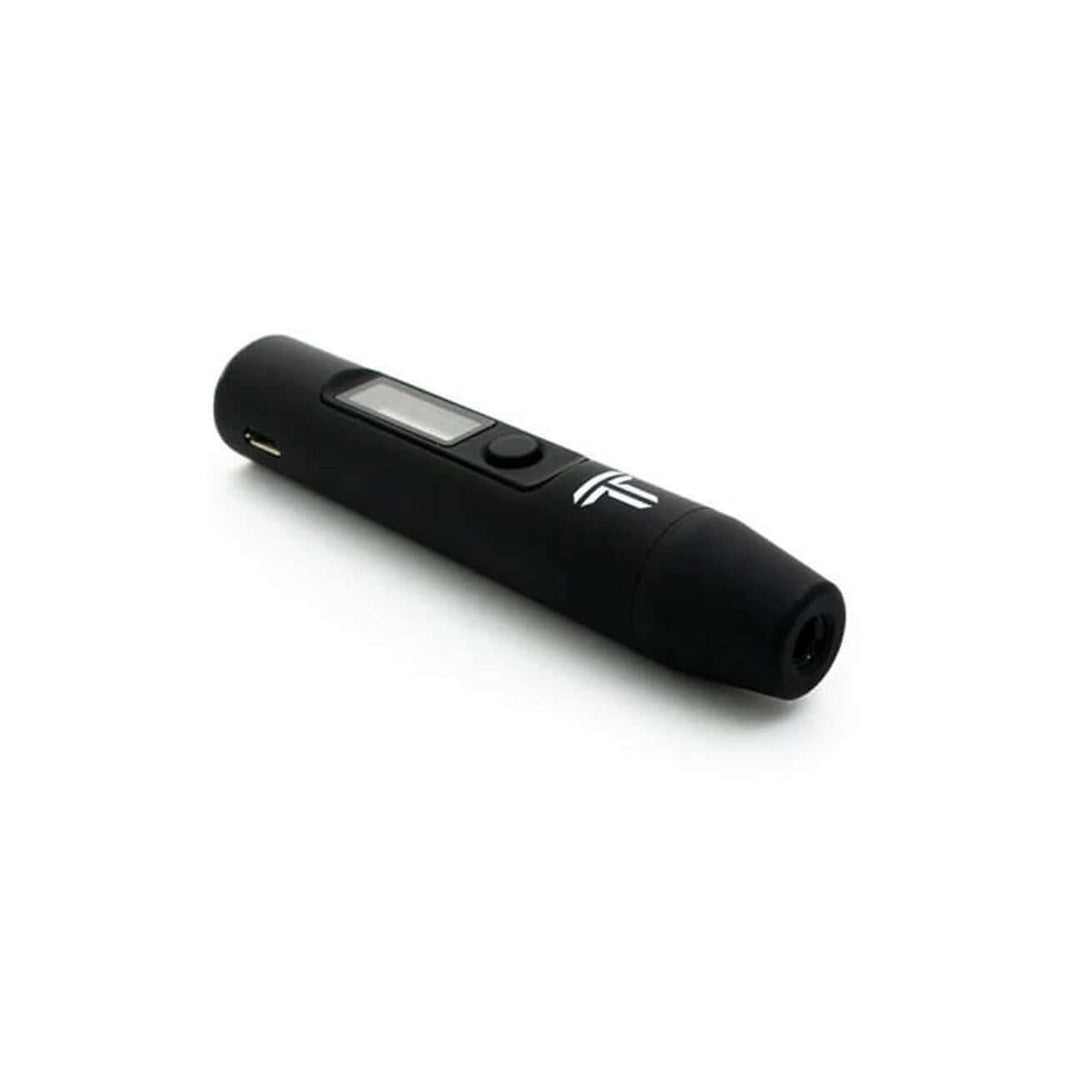 Terpometer IR thermometer in sleek black design, ideal for precise dabbing and portable use.
