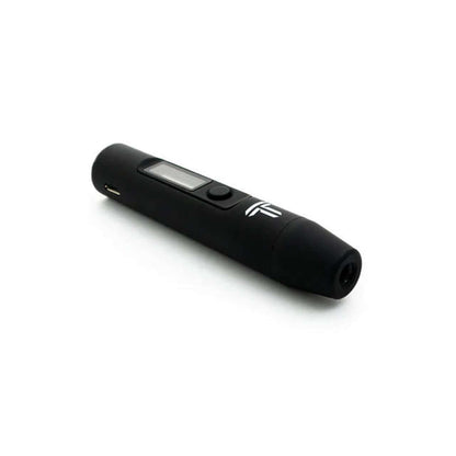 Terpometer IR thermometer in sleek black design, ideal for precise dabbing and portable use.