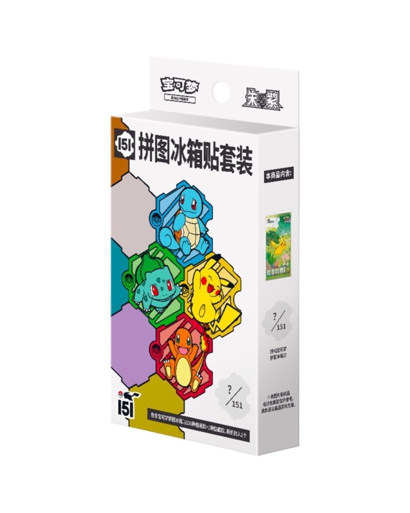Pokémon TCG (2025) Collect 151 Puzzle Refrigerator Magnet Set – Simplified Chinese (Coming Soon)