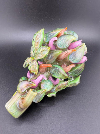 Smilex Glass Decked Out Leaf Pipe