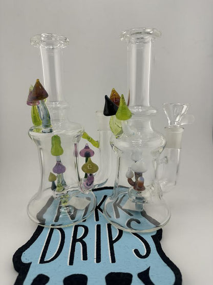Brando Glass Banger Hanger - Mushroom Cluster 14mm 90