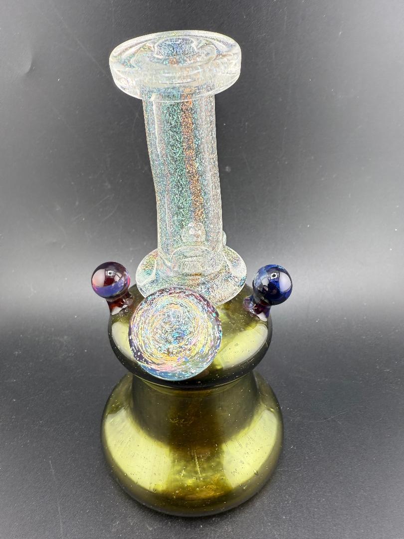 Filla John Glass CFL Banger Hanger w/ Dichro Neck & Joint 10mm 90°