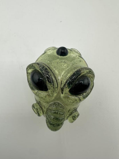 Tim Doane Glass Pendant / Necklace - Alien