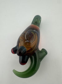 Brando Glass Pendant - Abstract Fumed Implosion