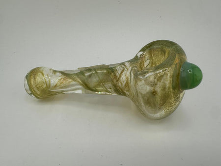 Mop Head Glass Dry Pipe - Full Color Frit