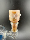 14mm Supreme Bowl featuring a glass design with engraved 'Supreme' branding, perfect for water pipes.