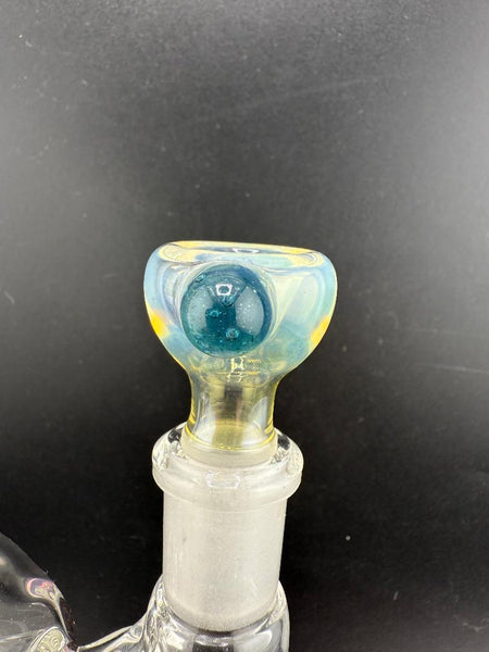 Highgrade Glass Single Color Fumed 14mm Bowl piece
