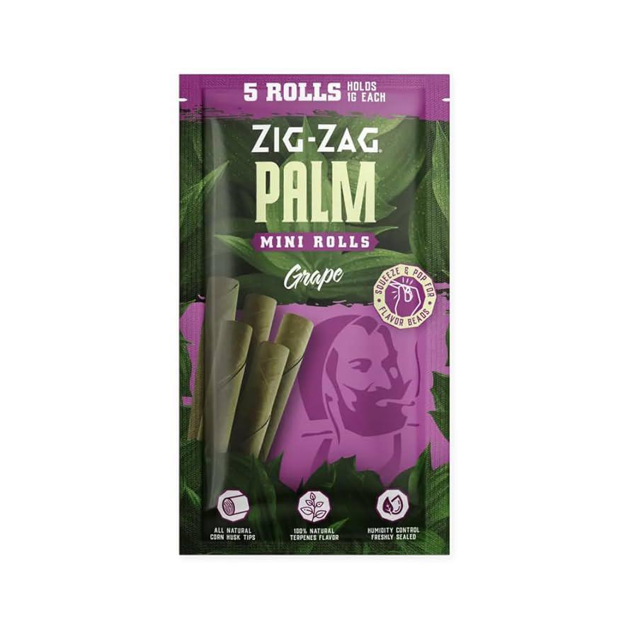 Zig Zag Palm Mini Rolls 5pk