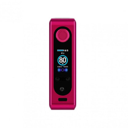Vaporesso GEN SE Mod in pink with AXON chip, displaying user-friendly interface and adjustable wattage.